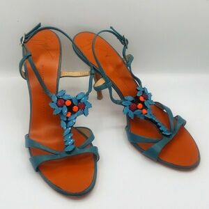 Giuseppe Zanotti size 40 NEW COLOR AQUA BLUE 100% AUTHENTIC NO BOX